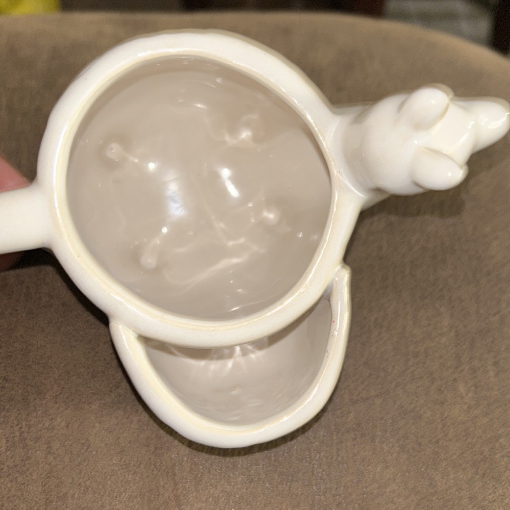 Llama Cup or Mug World Market White Ceramic with Tea Bag Holder - Picture 6 of 7